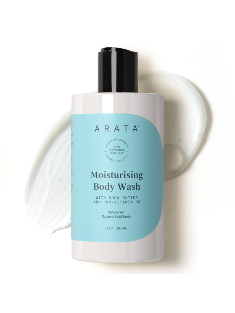 Arata Moisturising Body Wash for Dry Skin with Shea Butter & Glycerine, Protects Skin Barrier-picture-15
