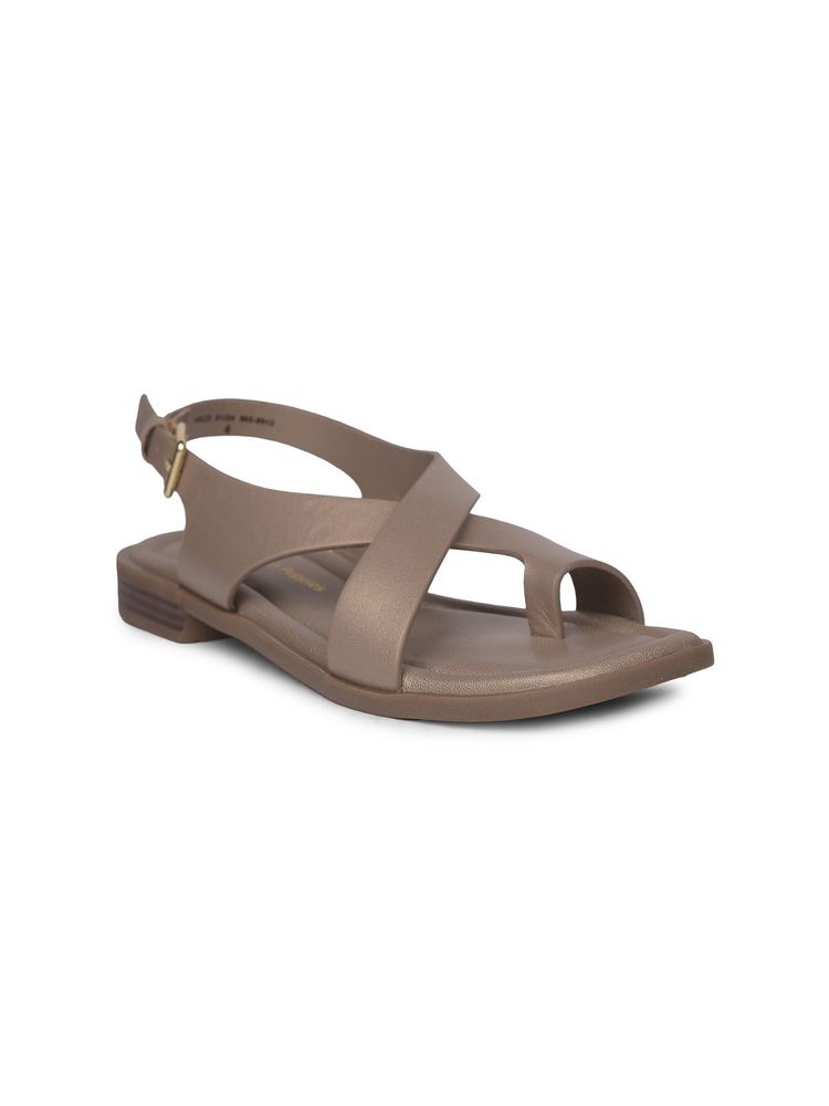 Hush Puppies Taupe Women Flat Sandals-picture-12
