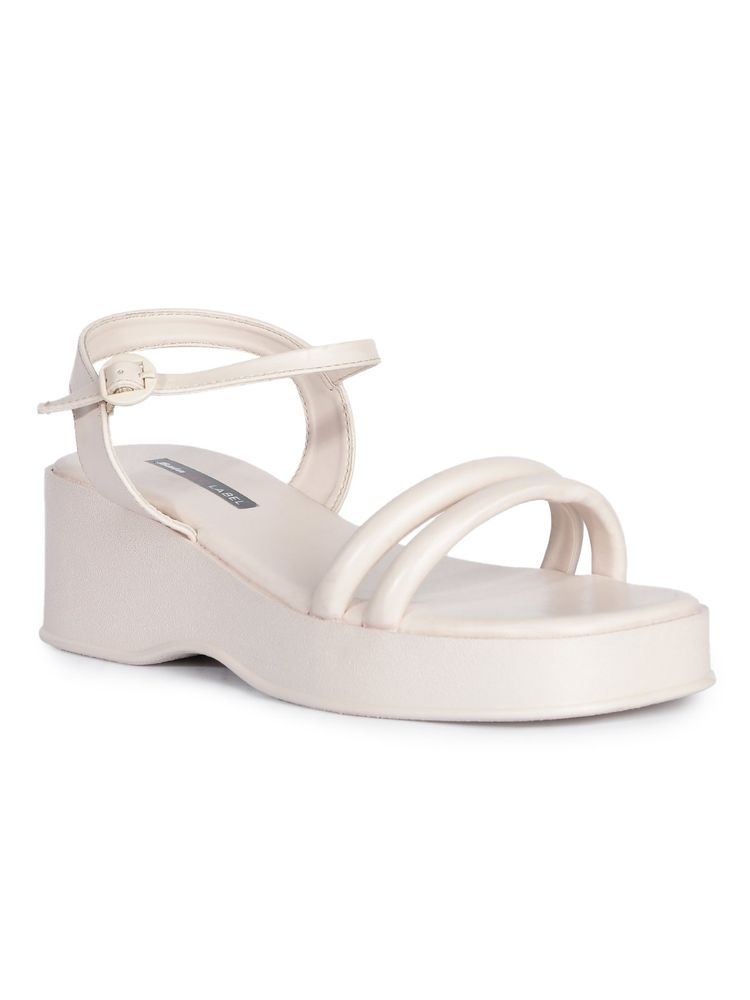 Bata White Women Sandals-picture-21