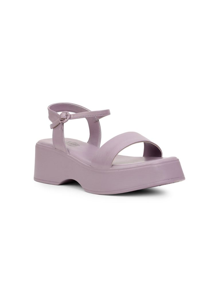 Bata Purple Women Sandals-image-43