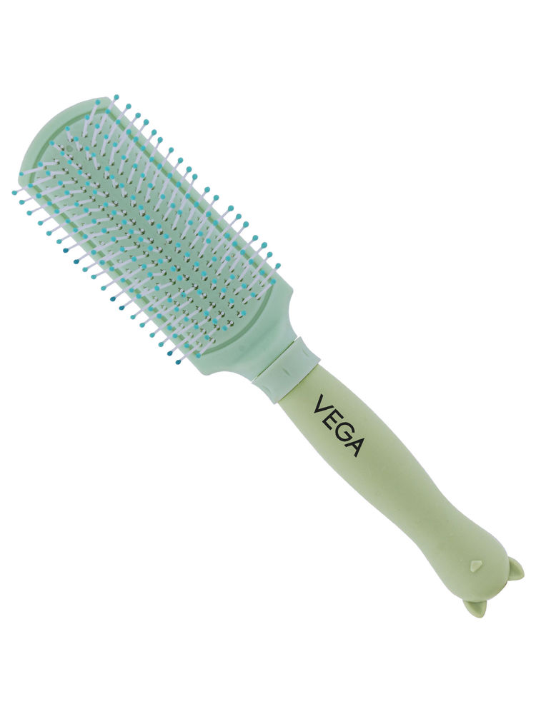 VEGA R23-FB Flat Soft Bristle Detangling Hair Brush-image-11