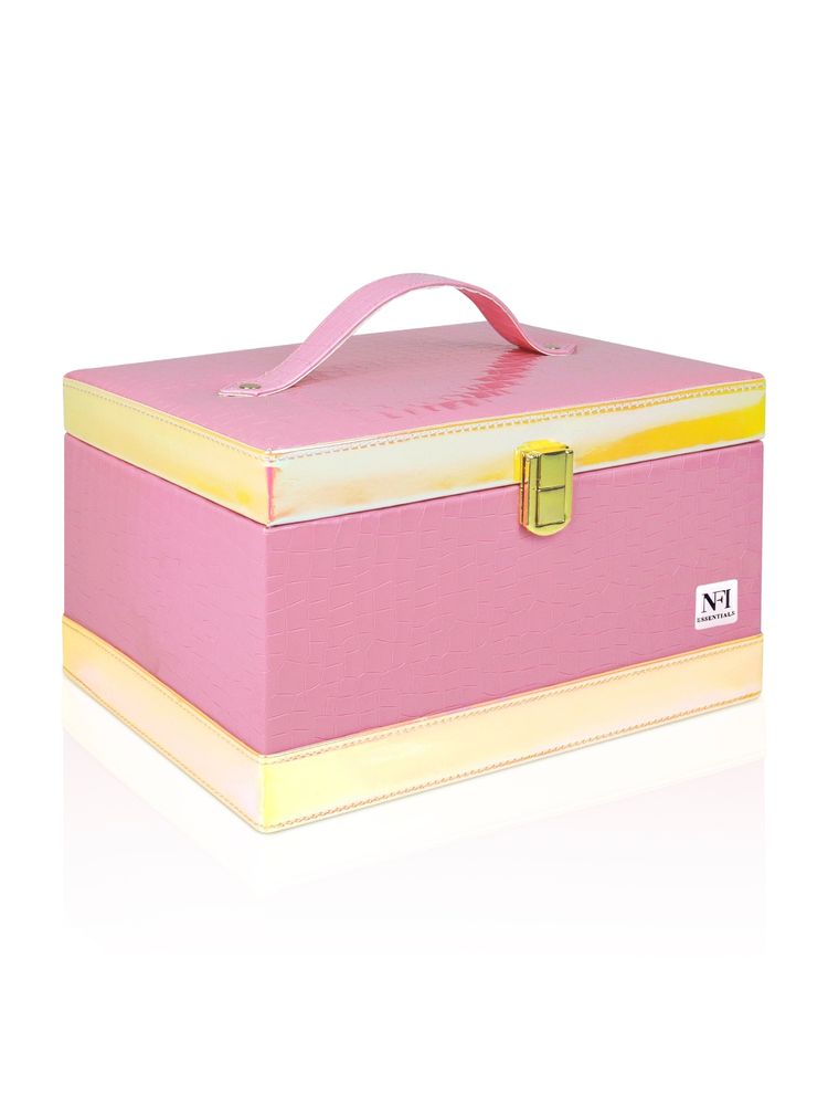 NFI Essentials Pink Jewellery Organizer for Women-picture-16
