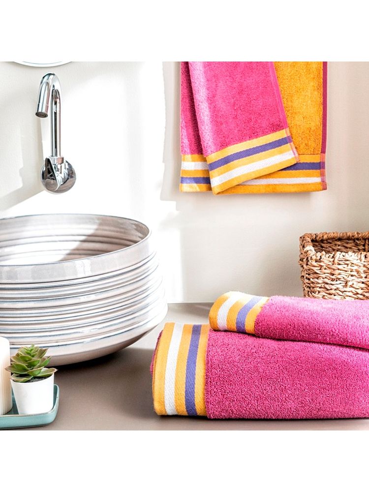 ddecor live beautiful DDecor Live Beautiful, Pack of 2 Hand Towel, GSM - 500, Colour - Multi (2)-picture-13