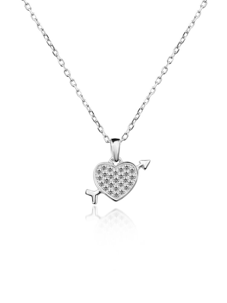 Nistra 925 Sterling Silver Affection Necklace (Adjustable)-image-30