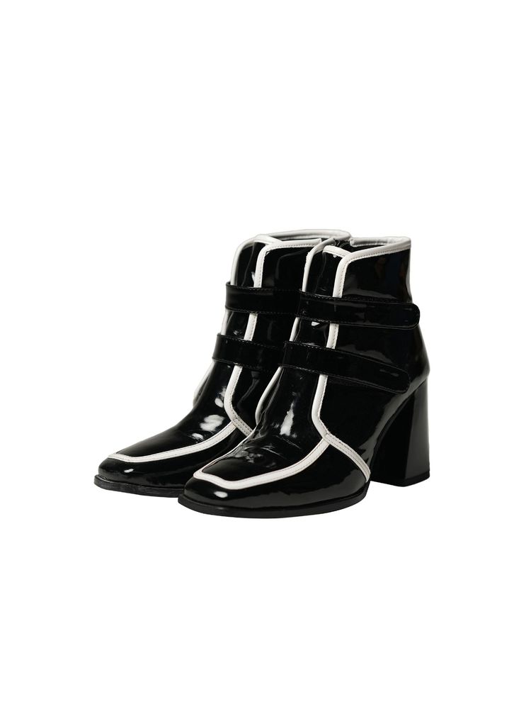 Theater Women Kennedy Patrick Colourblocked Strap Boots-picture-16
