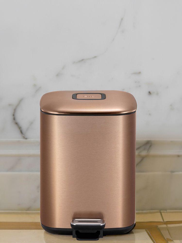 OBSESSIONS 6L Stainless Steel Step Bin, Bronze Copper-picture-17