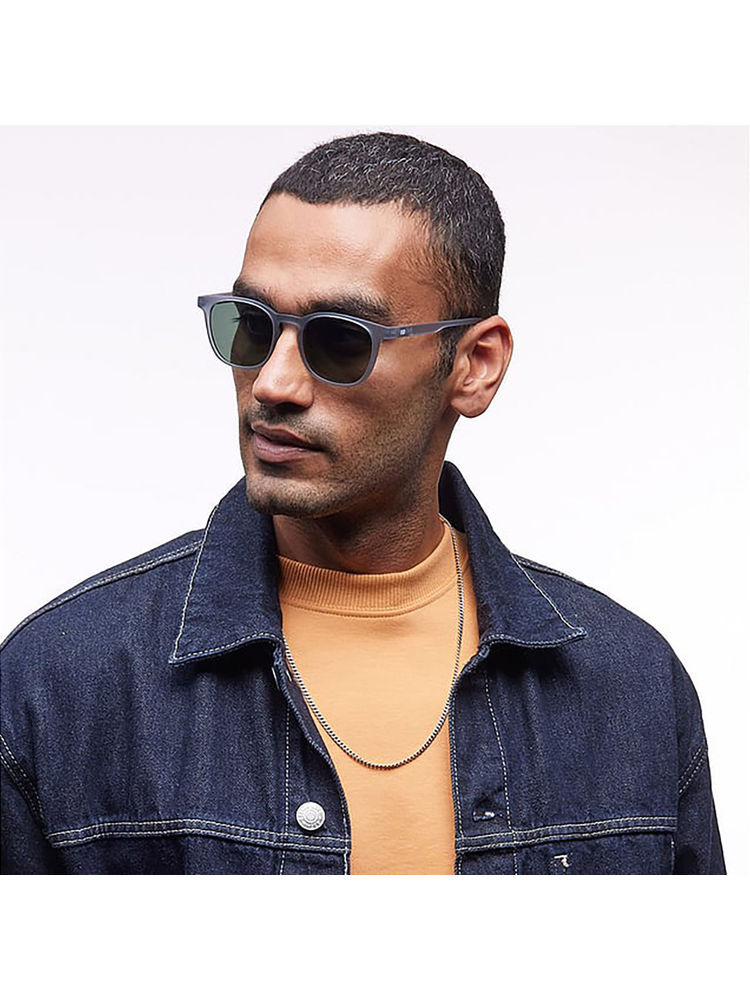 Lenskart Hustlr Peyush Bansal Sunglasses Grey Full Rim Round Polarised Unisex Sunglasses-picture-18