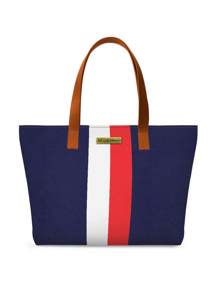 DailyObjects Go Faster Stripe Fatty Tote Bag