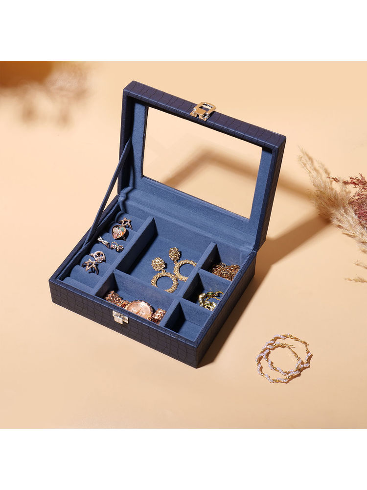 La Trove Blue Aura Jewellery Organiser Box-picture-10