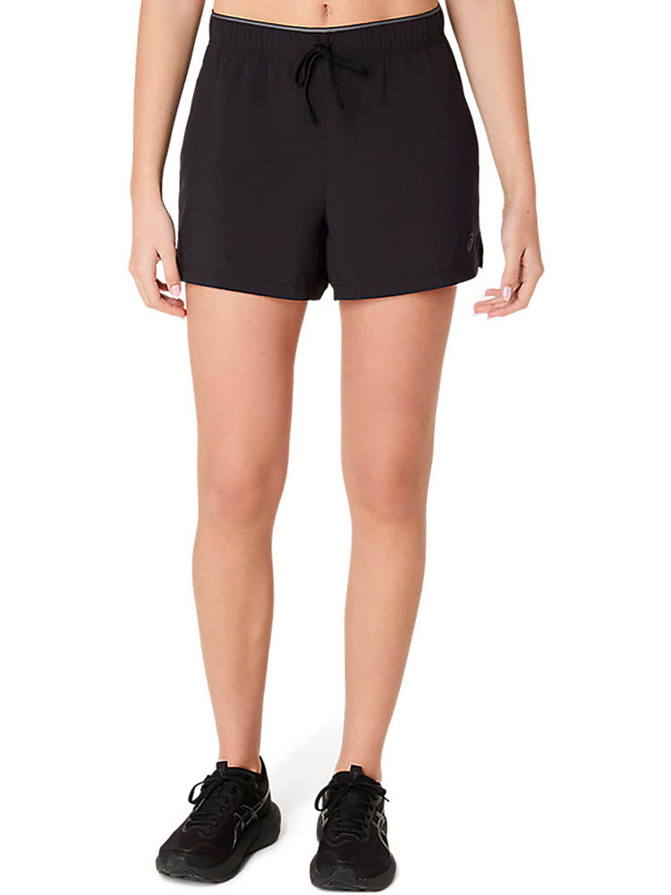 ASICS Womens Performance Black Actibreeze Woven 4In Shorts-picture-23
