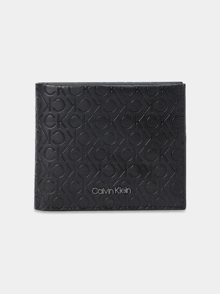 calvin klein fashion Calvin Klein Logo Black Leather Wallet-picture-26