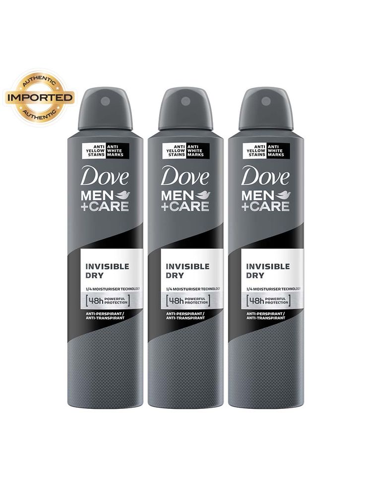 Dove Men+Care Invisible Dry Spray Antiperspirant Deodorant - Pack Of 3-picture-14