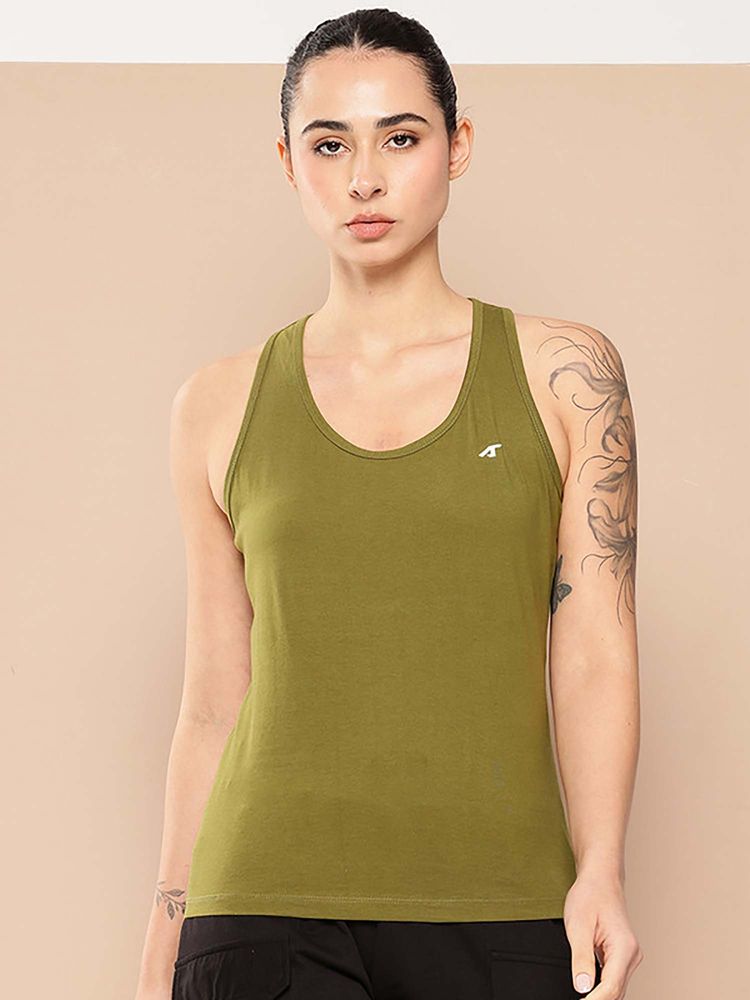 Alcis Women Green Tank-picture-11