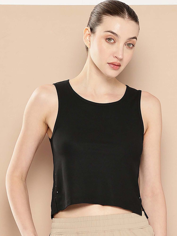 Alcis Women Black Grace Flex Tank-picture-27