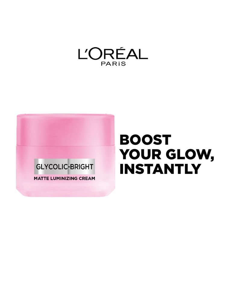 L'Oreal Paris Glycolic Bright Matte Luminizing Cream-image-49
