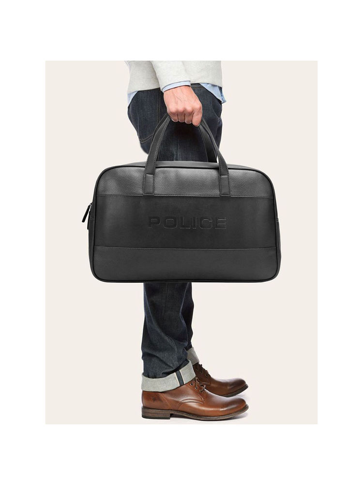 police accessories Police Unisex Black Soft Duffle Bag-picture-15