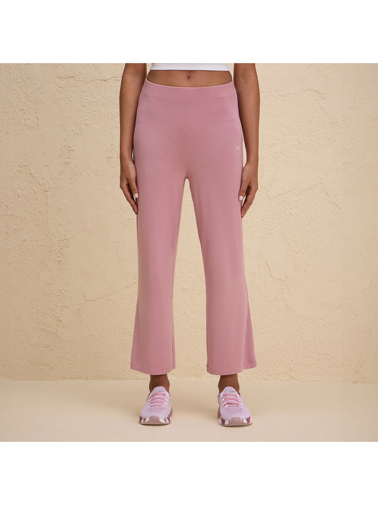 Nykd By Nykaa Summer Essential Super Soft and Comfy Modal Cropped Pants NYLE059 Mauve-picture-31