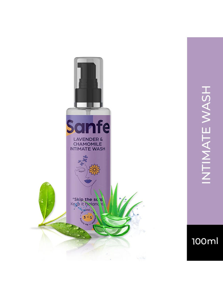 Sanfe 3 In 1 Intimate Wash with Lavender & Chamomile