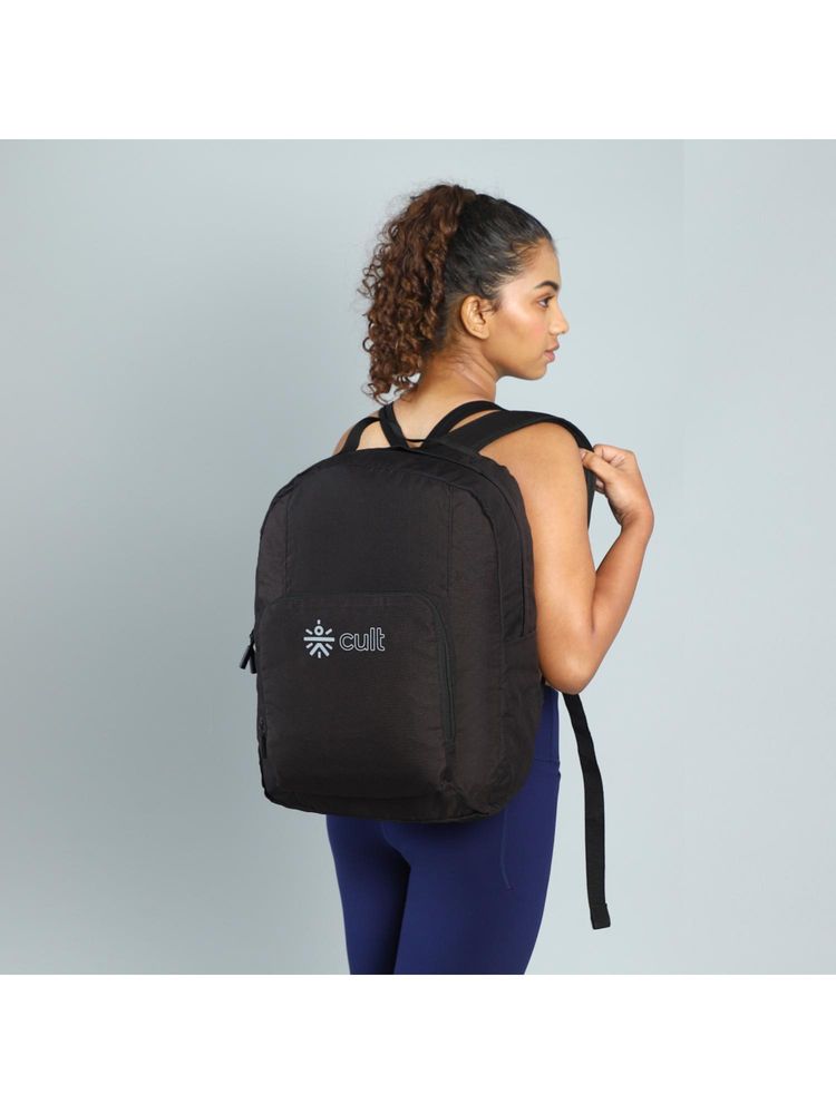CULT Black Foldable Backpack-picture-25