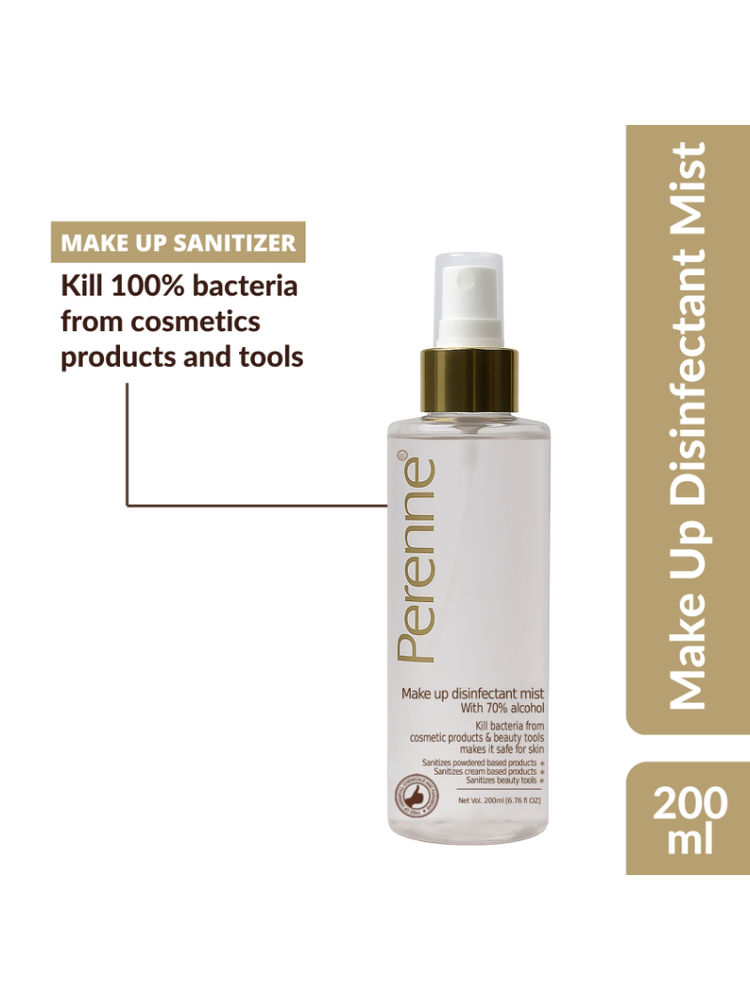 Perenne Makeup Disinfectant Mist (Sanitizes Make Up Pallete And Tools)