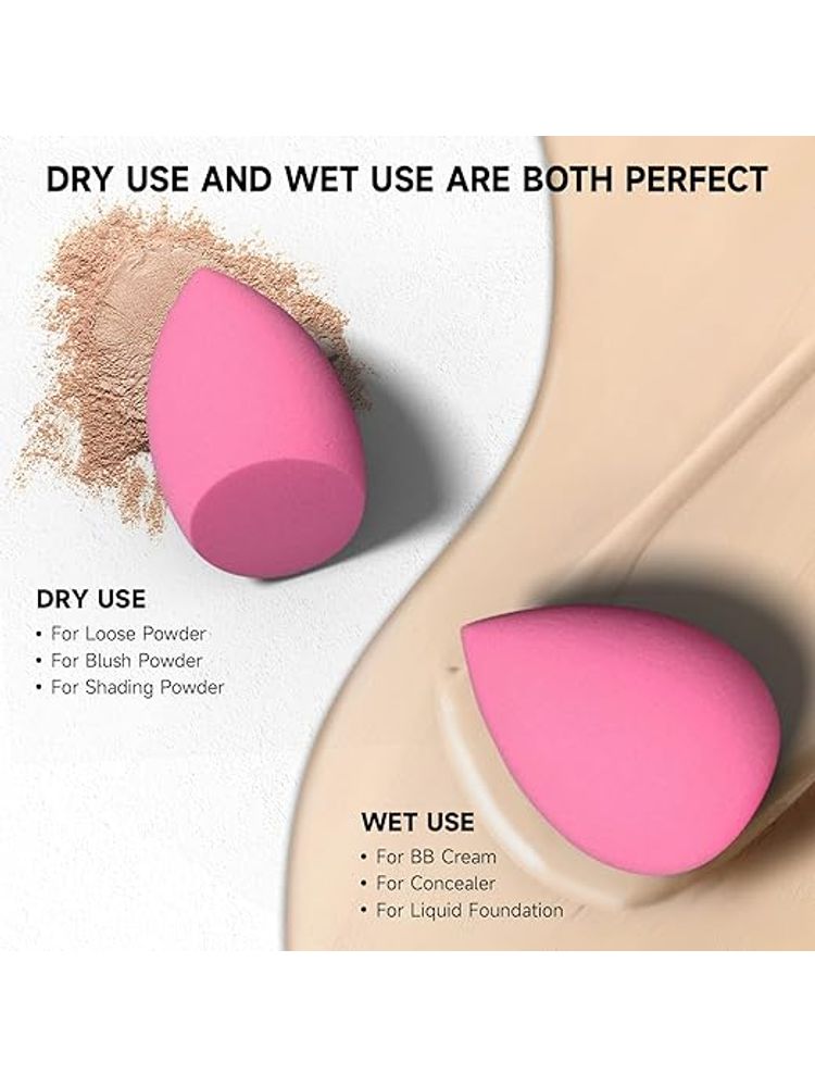 Rhe Cosmetics Beauty Blender Makeup Sponge - Baby Pink-image-29