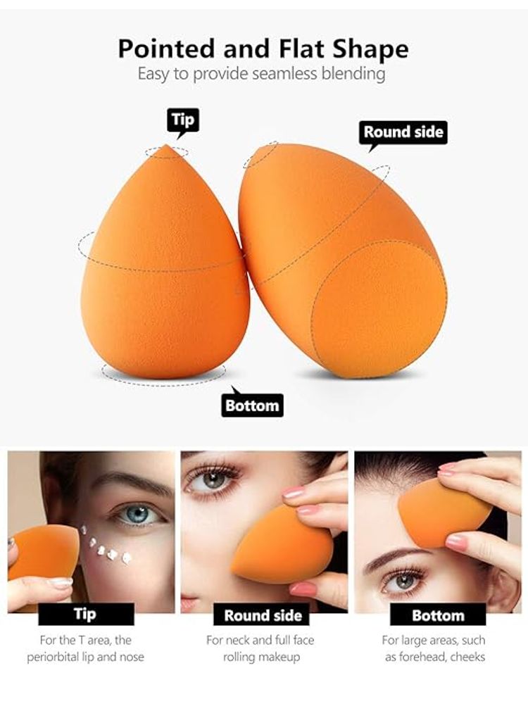 Rhe Cosmetics Beauty Blender Makeup Sponge - Orange-picture-15