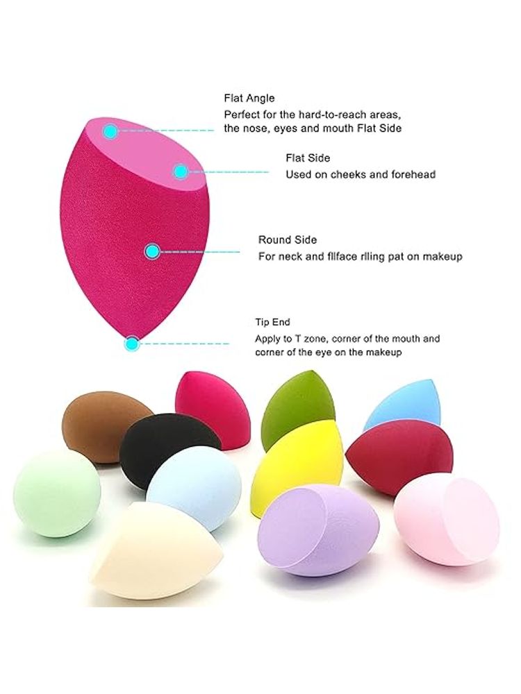 Rhe Cosmetics Beauty Blender Makeup Sponge - Spicy Pink-picture-14