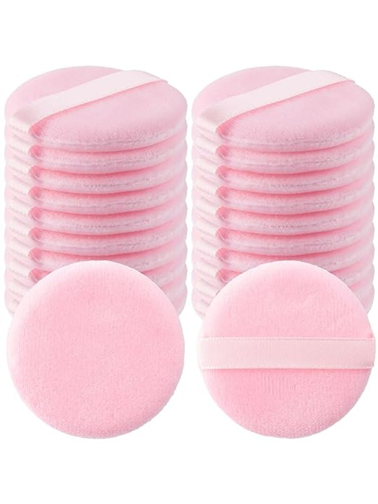 Rhe Cosmetics Medium Cotton Soft Puff - Baby Pink(Round)-image-35