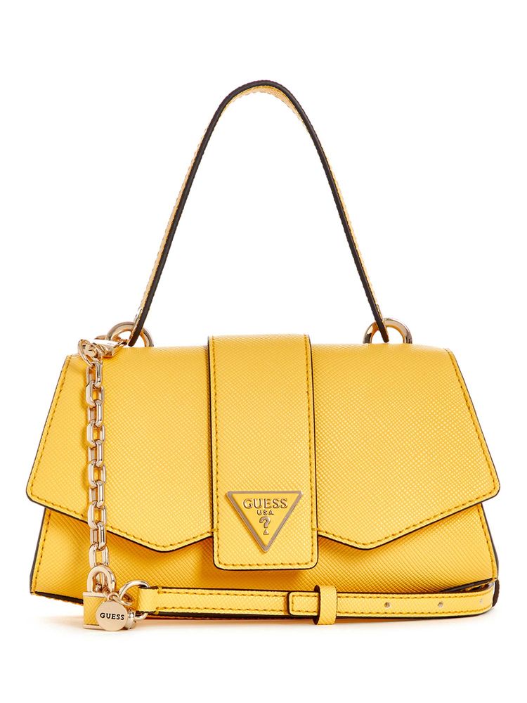 guess fashion Guess Women's Lemon Pu Solid Crossbody Bag-picture-40