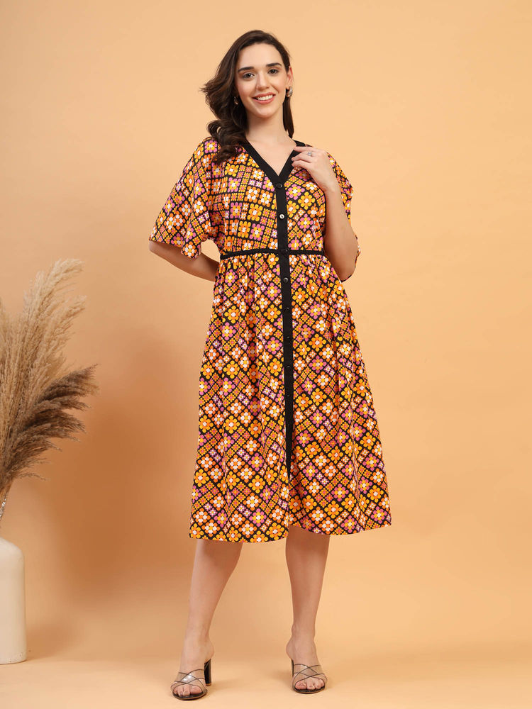 Zelena Zaya Cotton Shirt Dress-picture-26