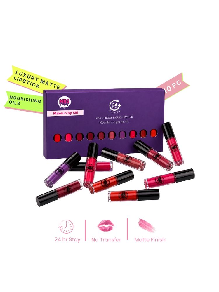 MAKEUP BY SITI The Icon Collection Mini Liquid Lipstick Set-picture-24