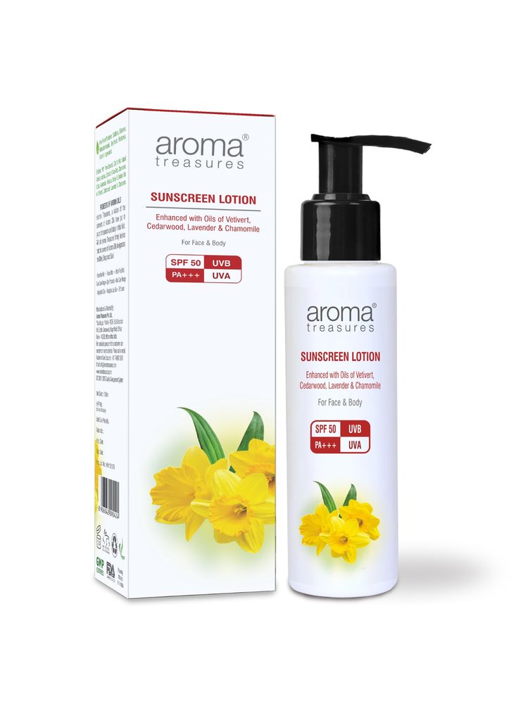 Aroma Treasures Sunscreen Lotion SPF 50 PA+++ UVB UVA-image-33