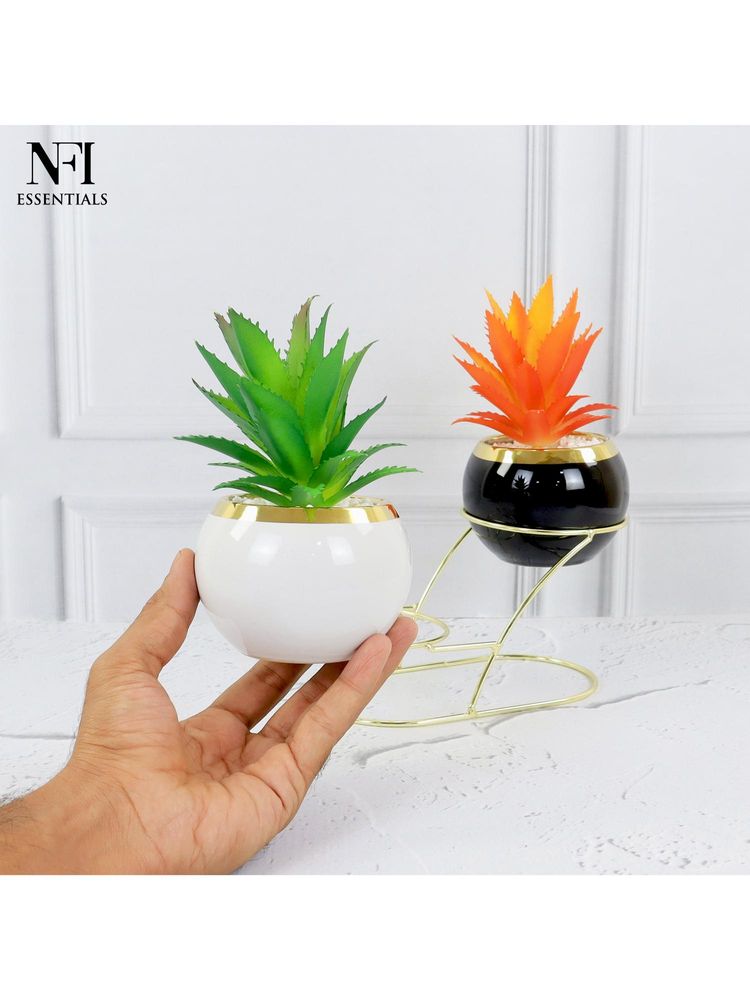 NFI Essentials Artificial Plants With Dual Ceramic Pots-picture-28
