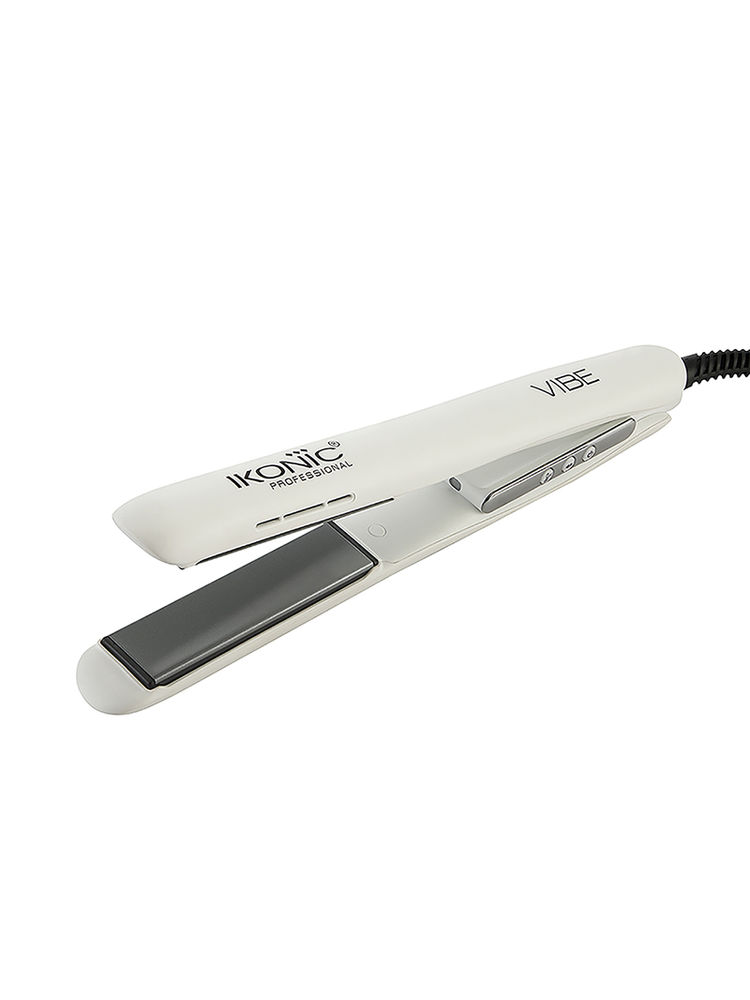 Ikonic Professional Vibe Hair Straightener - White