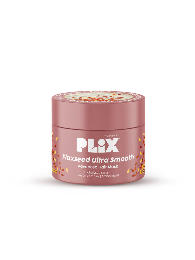 Plix The Plant Fix Flaxseed Keratin Smoothening Mask-picture-8