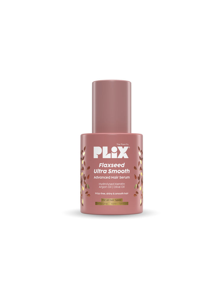 Plix The Plant Fix Flaxseed Keratin Smoothening Anti-Frizz Serum-picture-4
