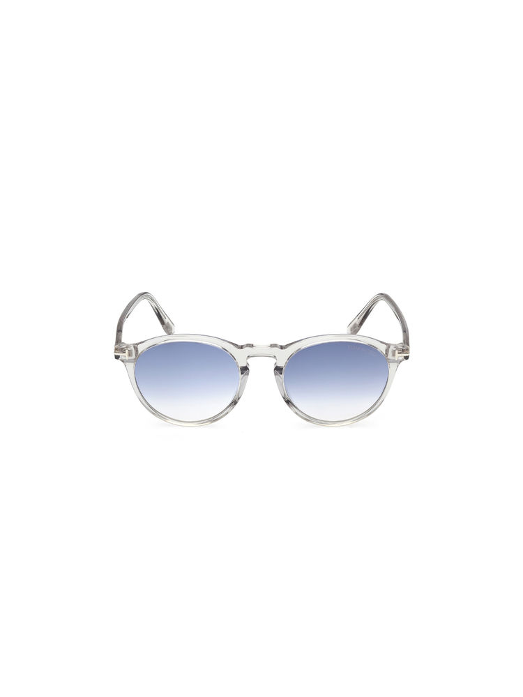 Tom Ford Eyewear Men Acetate Round Blue Lens Sunglass-Ft0904 50 20W (50)-image-39
