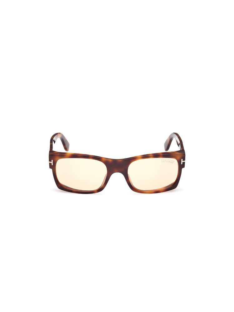 Tom Ford Eyewear Men Acetate Rectangle Brown Lens Sunglass-Ft1181 56 53E (56)-image-46