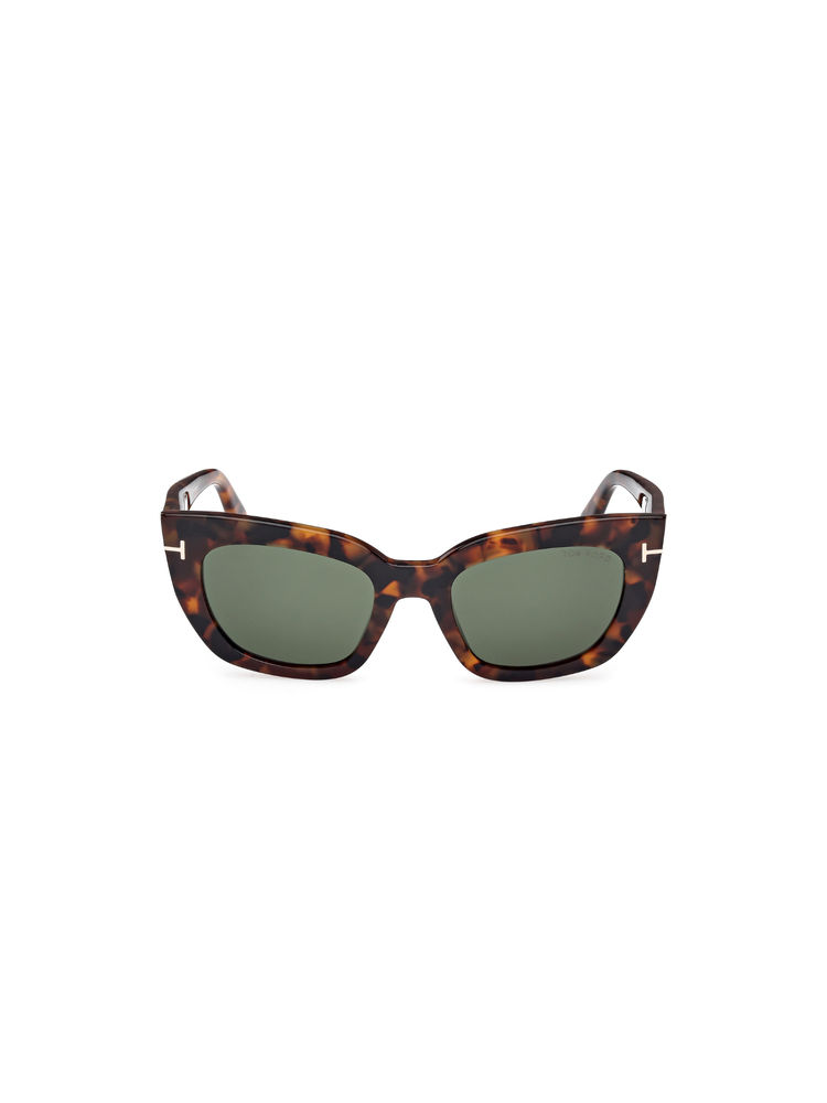 Tom Ford Eyewear Women Acetate Cat Eye Green Lens Sunglass-Ft1190 53 52N (53)-picture-36