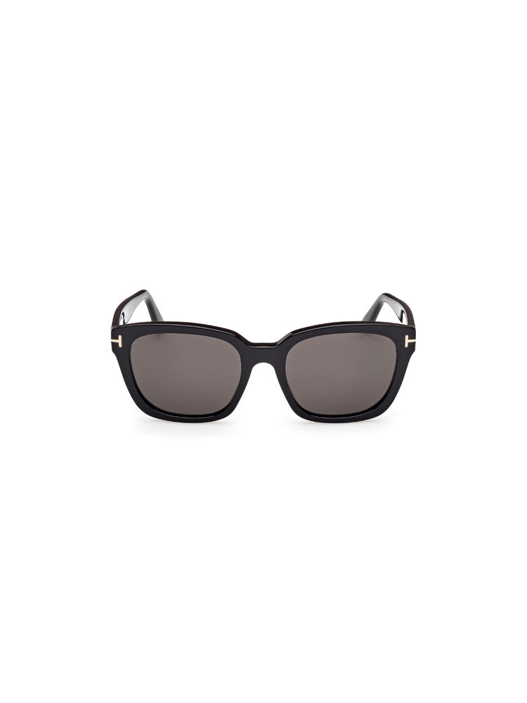 Tom Ford Eyewear Women Acetate Square Grey Lens Sunglass-Ft1216 53 01A (53)-image-7