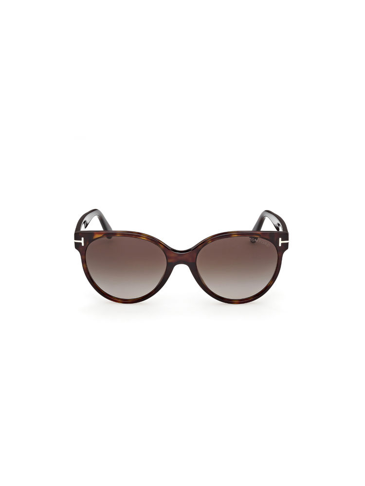 Tom Ford Eyewear Women Acetate Round Grey Lens Sunglass-Ft1311 56 52B (56)-picture-14