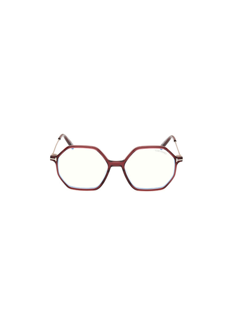Tom Ford Eyewear Women Acetate Irregular Purple Frame-Ft5952-B 54 069 (54)-image-32