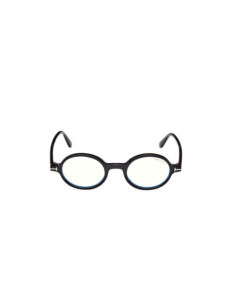 Tom Ford Eyewear Men Acetate Round Black Frame-Ft5975-B 46 001 (46)-picture-31