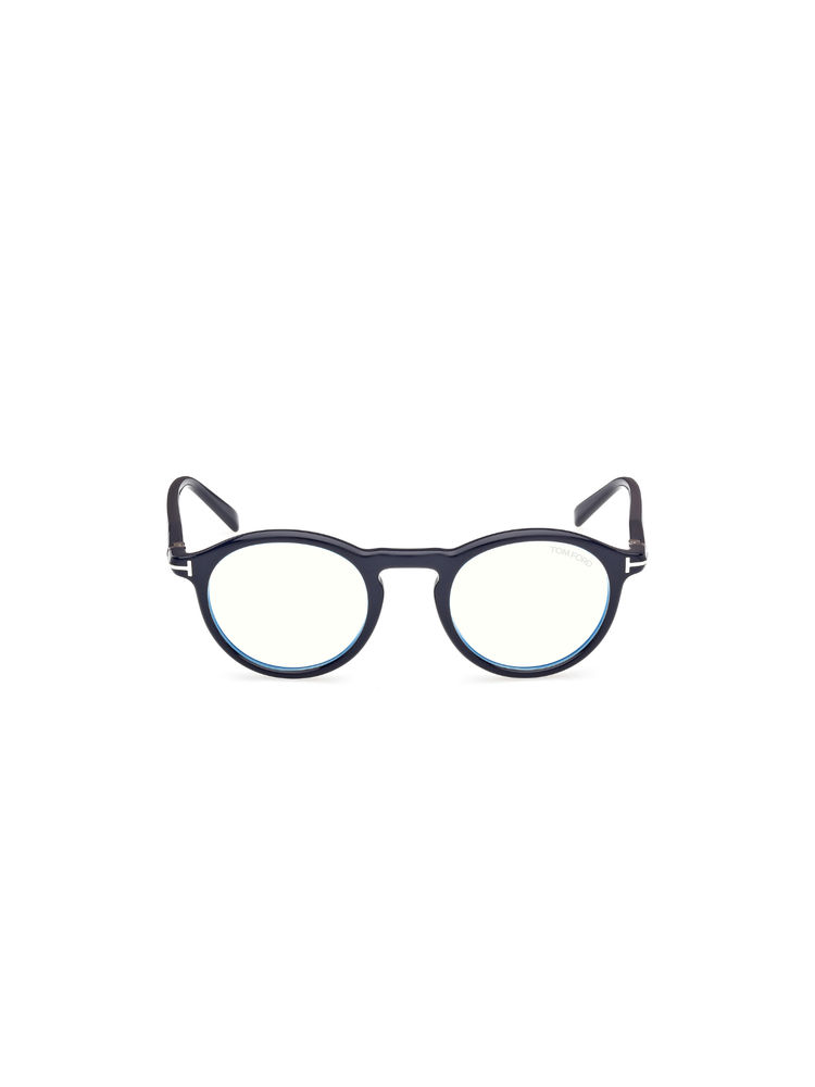 Tom Ford Eyewear Men Acetate Round Blue Frame-Ft5979-B 49 090 (49)-image-45