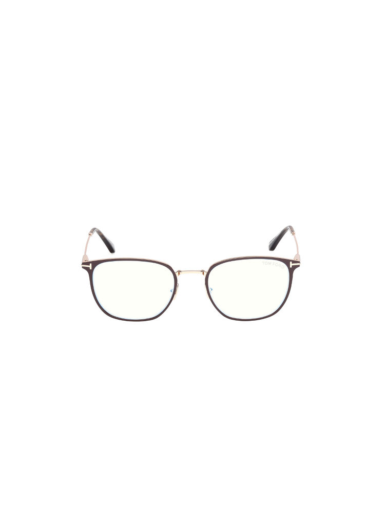 Tom Ford Eyewear Men Metal Square Brown Frame-Ft6041-B 52 048 (52)-image-24