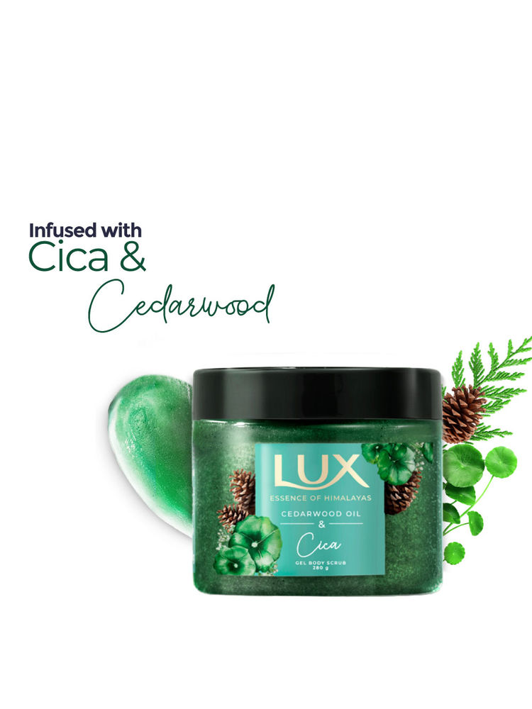 Lux Essence Of Himalayas Cedarwood Oil & Cica Gel Body Scrub-picture-37