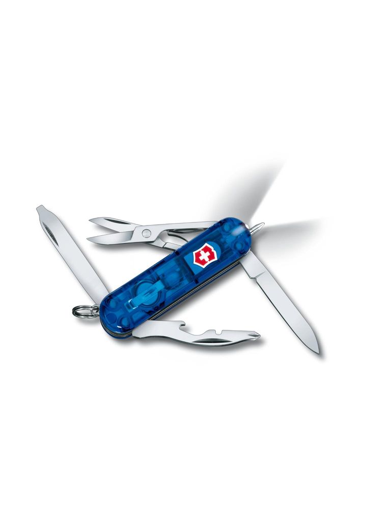 Victorinox Midnite Manager Pocket Knife 58 mm - Blue Translucent-picture-3
