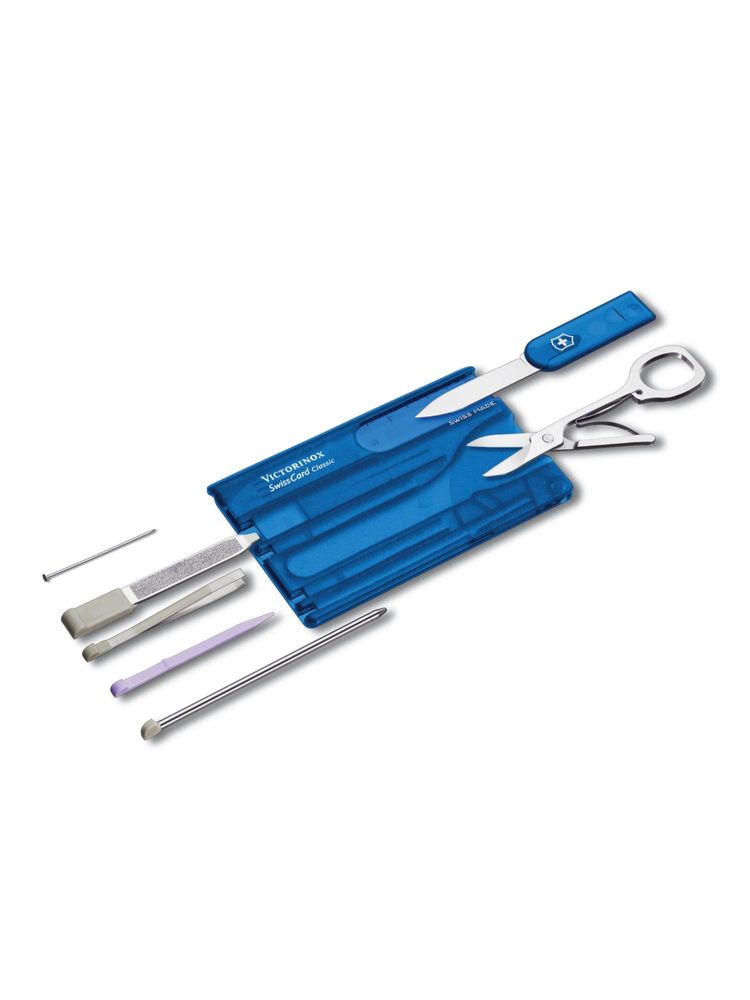 Victorinox Swiss Card Classic - Blue Translucent-picture-6