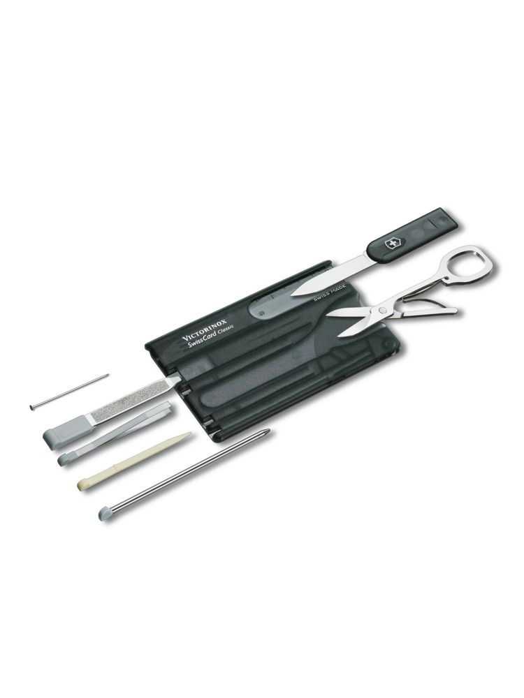 Victorinox Swiss Card Classic - Black Translucent-picture-23