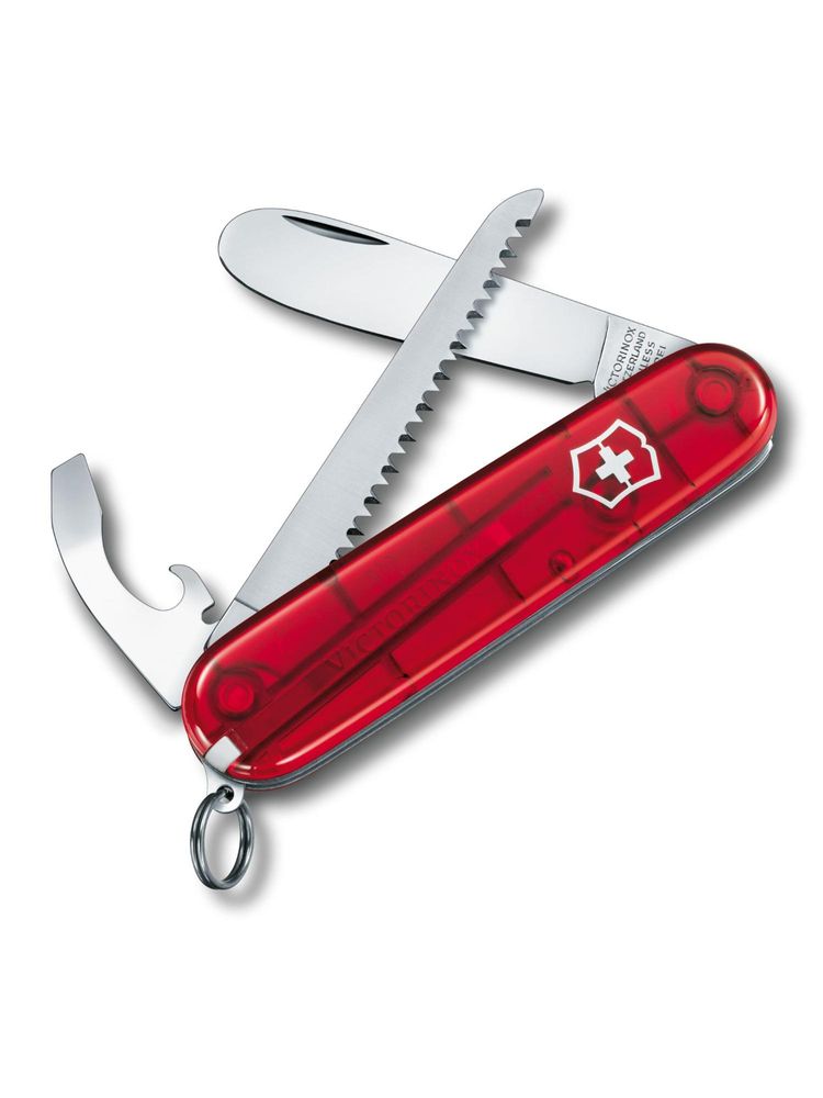 Victorinox My First Pocket Knife 84 mm - Red Transparent-image-4